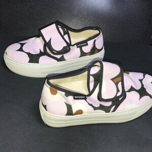 Marimekko Unikko Women's Canvas Platform Shoes - Size 37 - US 6.5